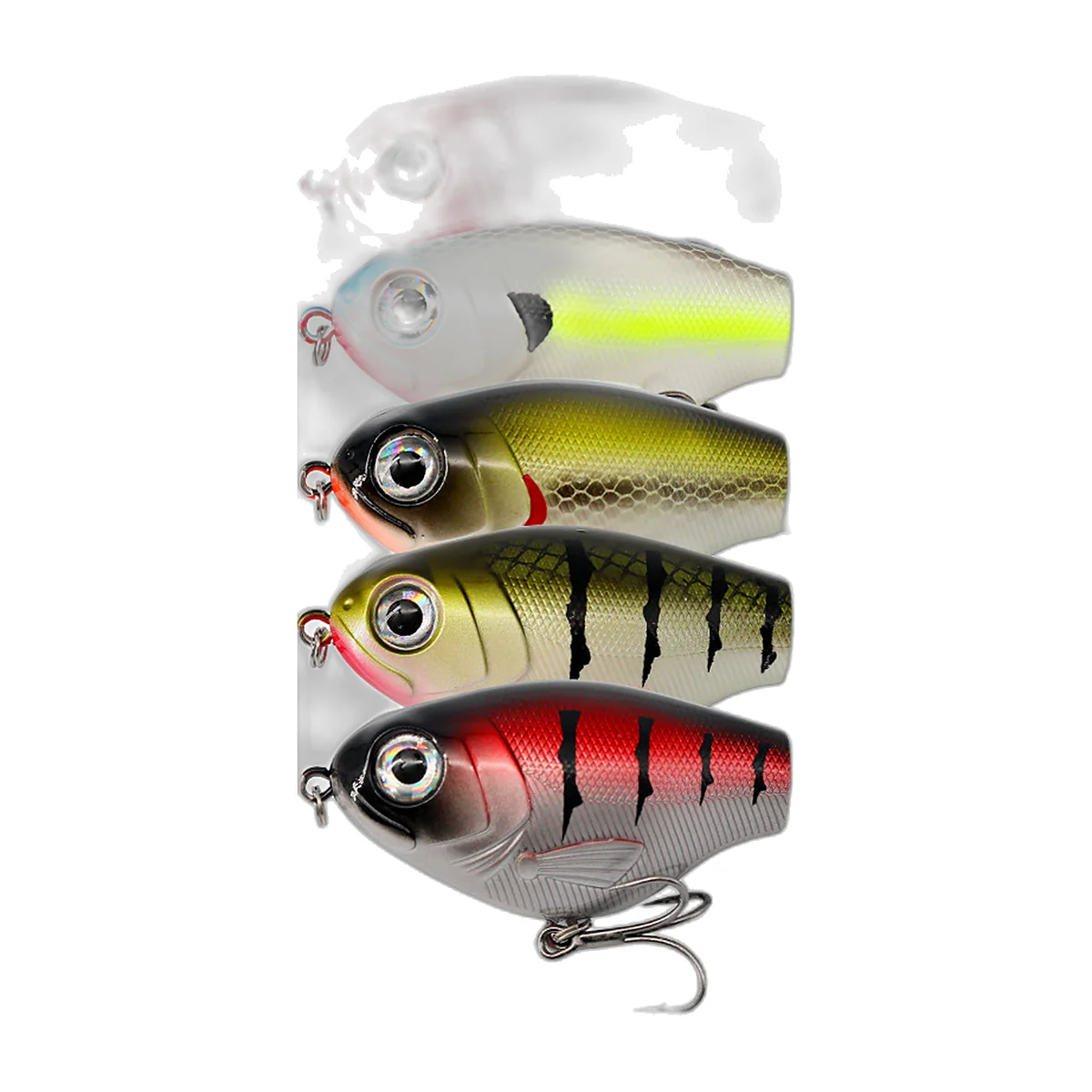 Leurres de surface à hélice 9 cm, lot de 5 (5)
