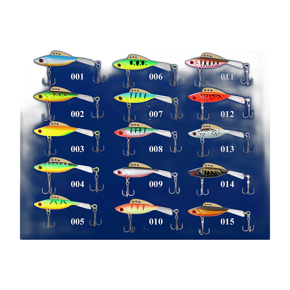 Blade baits 10 g, set van 4 (5)