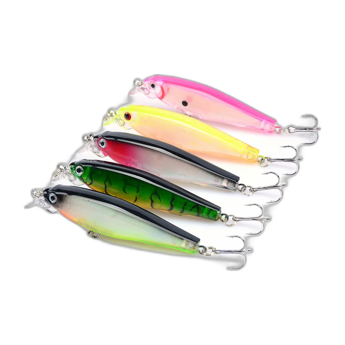 Laser-Finish VIB Lures 8 cm, Pack of 5 (5)