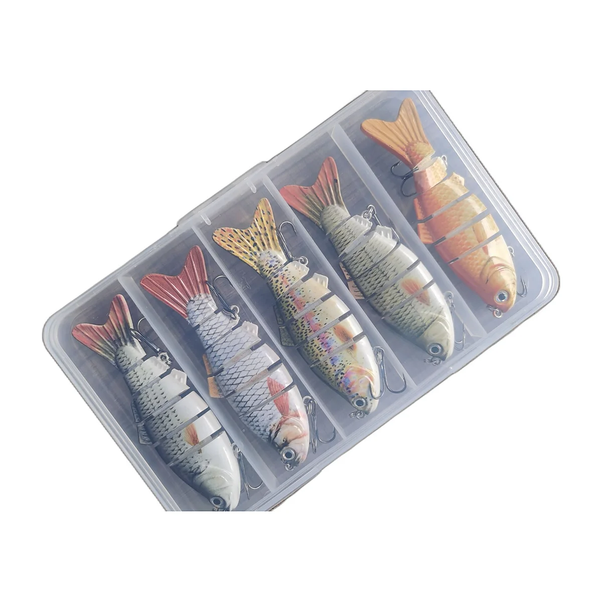 Wobbler 10 cm, 5er-Set mit Box (2)