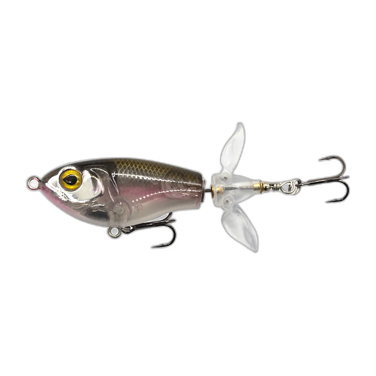 Floating Spinning-Tail Lures, Pack of 4 (3)