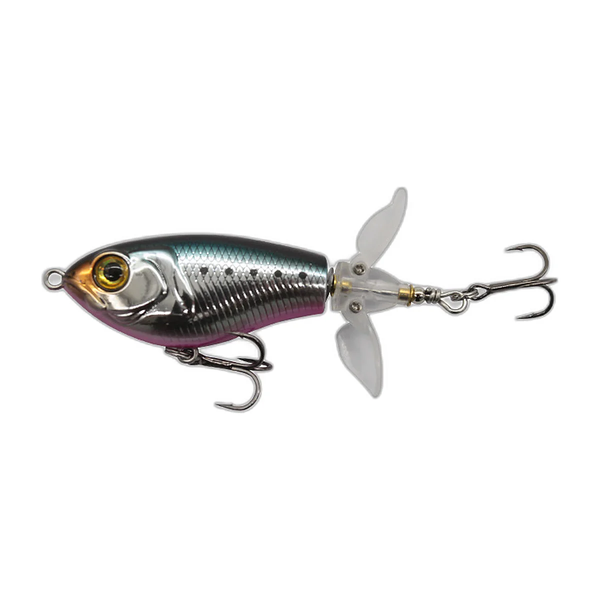 Floating Spinning-Tail Lures, Pack of 4 (4)