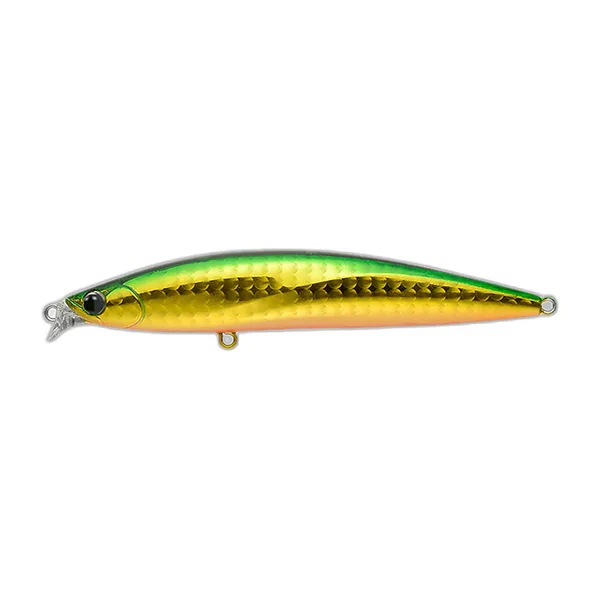 Vijf minnowpluggen van 9,8 cm in verschillende kleuren