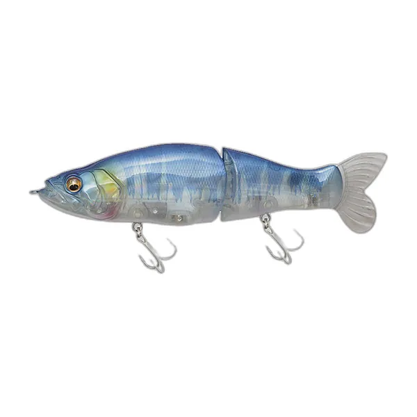 Trois stickbaits articulés de 13,5 cm en forme de poisson, coloris différents