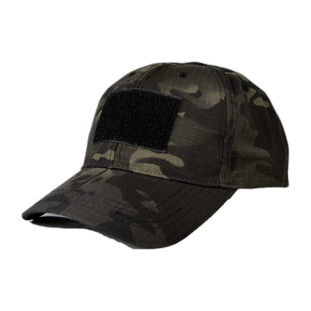 Cappellino da pesca in cotone con chiusura a strappo (2)