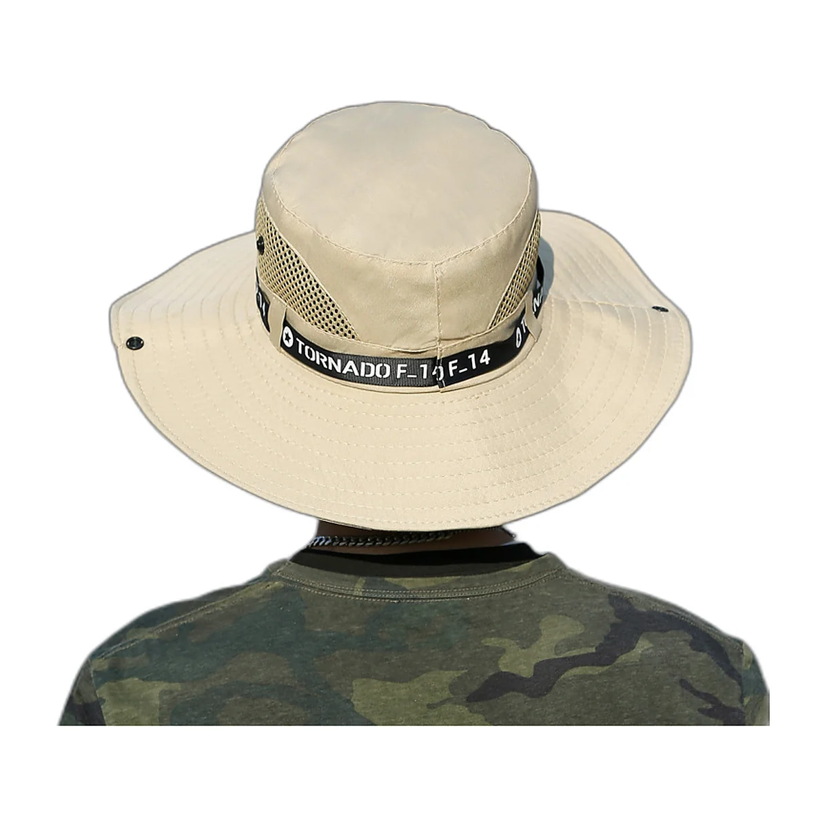 Cappelli da pesca a tesa larga, set da 2 (2)