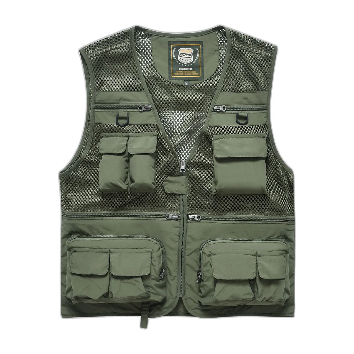 Gilet da pesca in rete, 16 tasche (2)