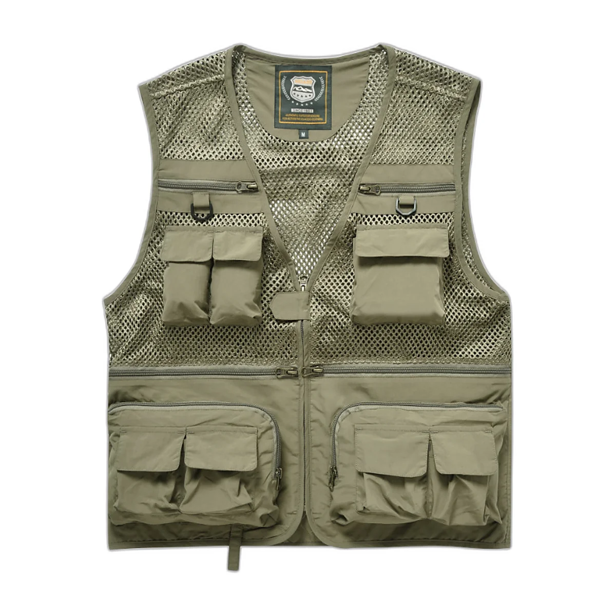 Gilet da pesca in rete, 16 tasche (3)