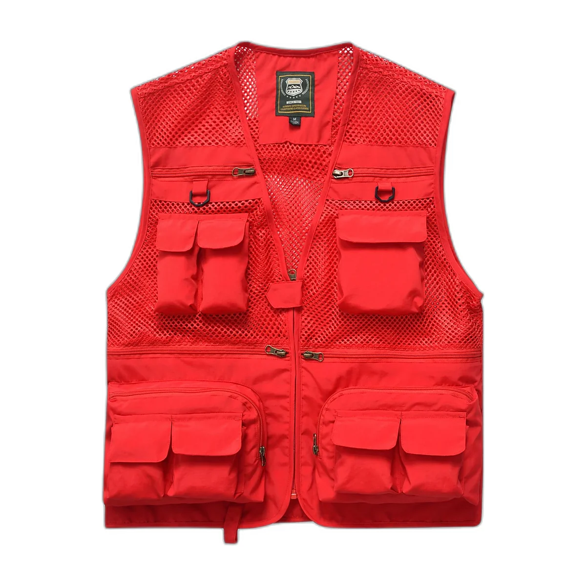 Gilet da pesca in rete, 16 tasche (4)
