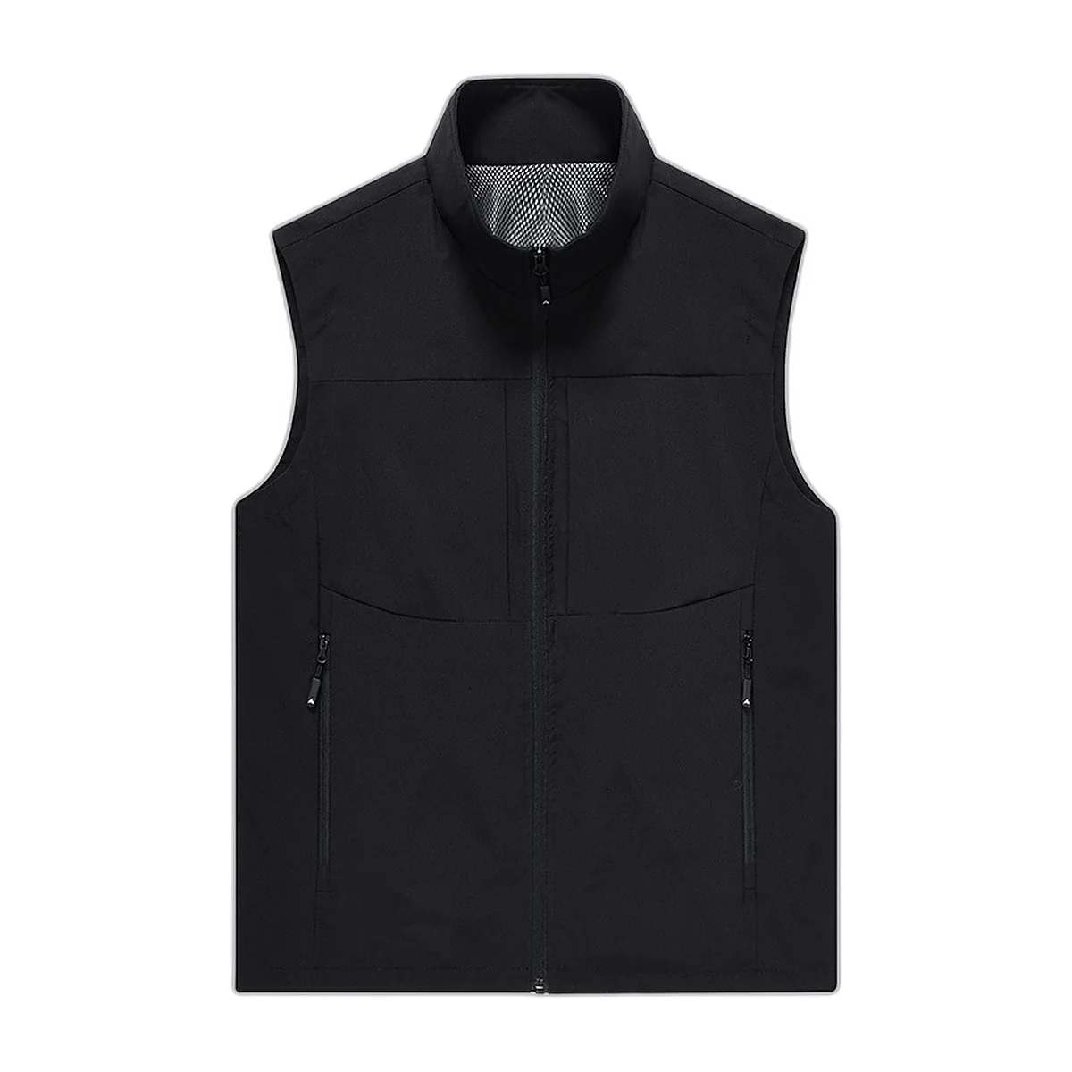Gilet leggero smanicato con tasche, verde militare (4)
