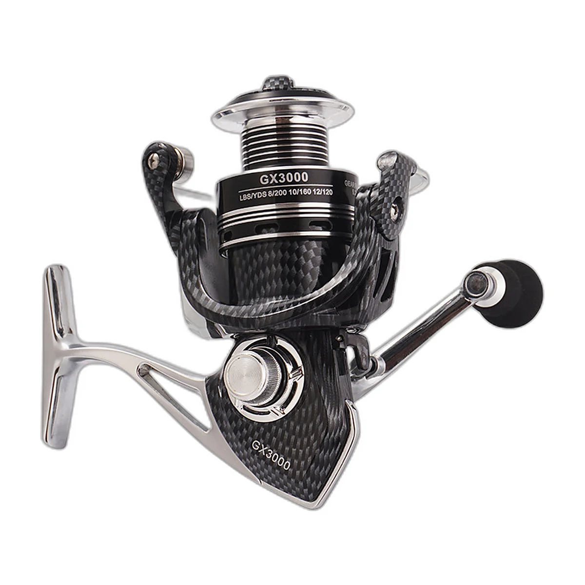 Metal-Bodied Spinning Reel, Sizes 1000 to 4000 (4)